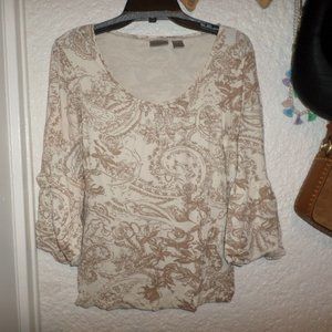 Chico's Princess Sleeve Tee Chico's 1 S/M